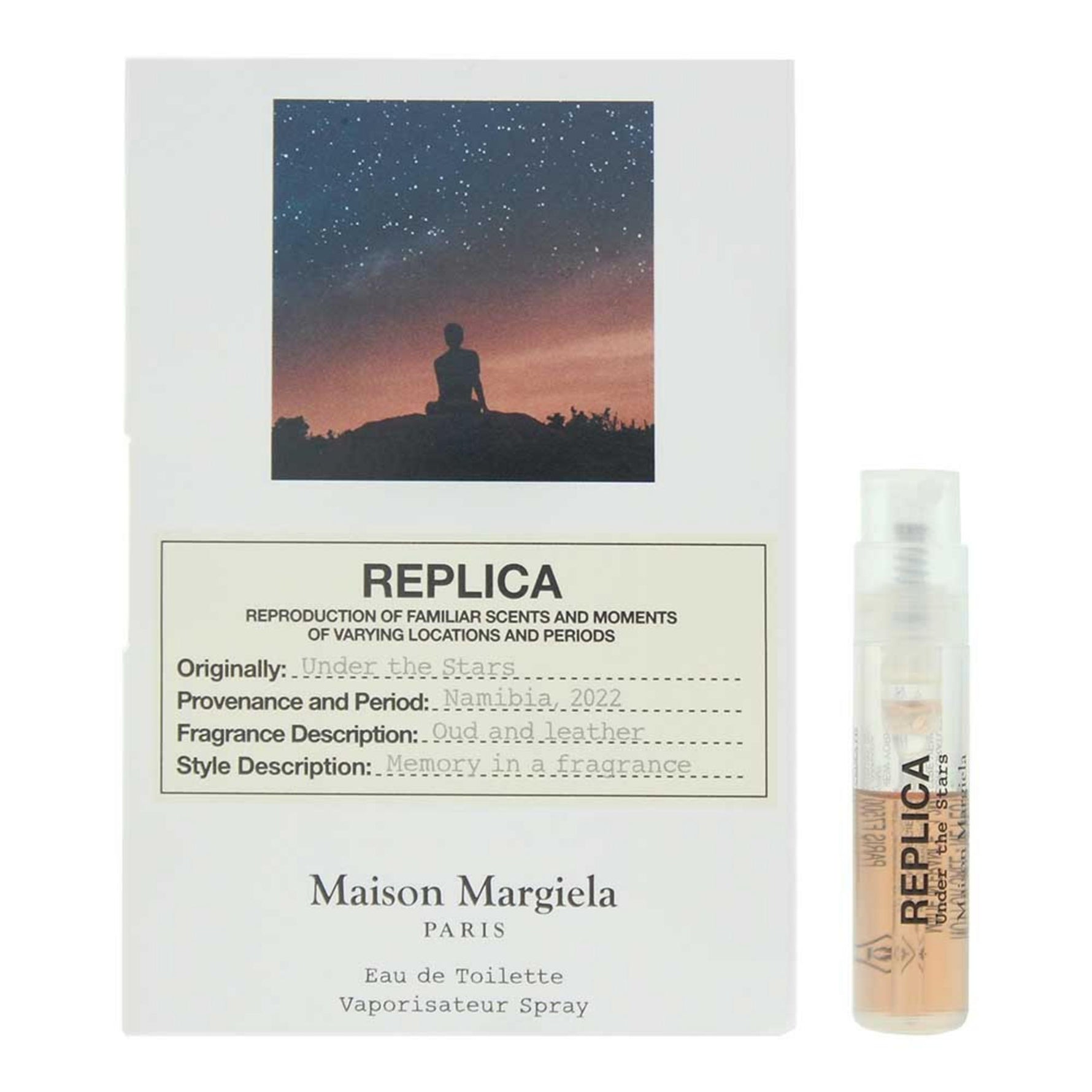 Maison Margiela, Replica Under The Star, Apă de toaletă, Unisex, 1.2 ml Flacon