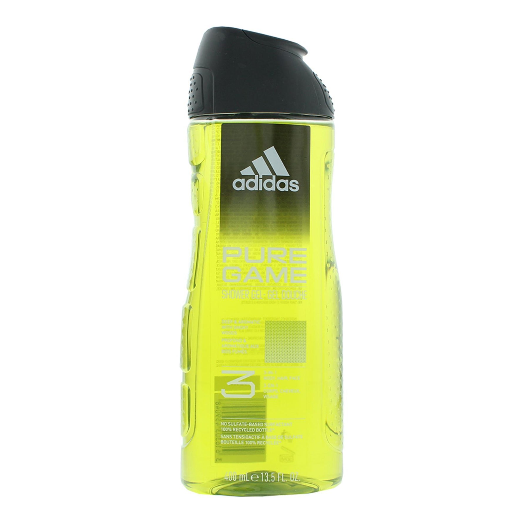 Adidas, Pure Game, Gel de duș, Pentru toate tipurile de piele, 400 ml