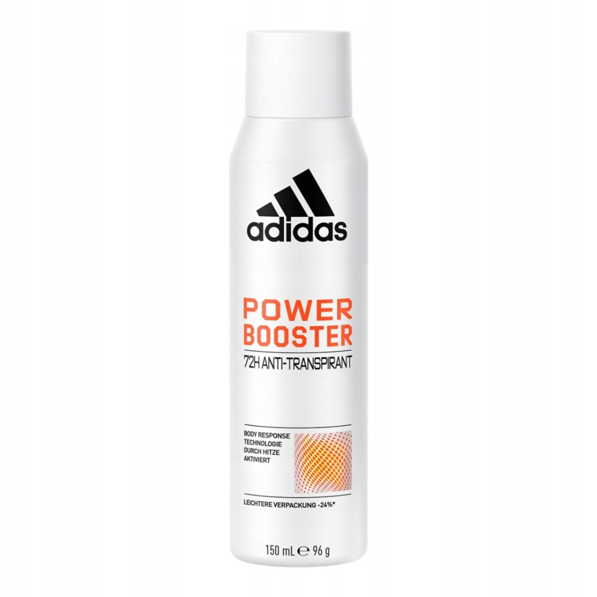 Adidas, Power Booster, Antiperspirant, Deodorant spray, Pentru bărbați, 150 ml