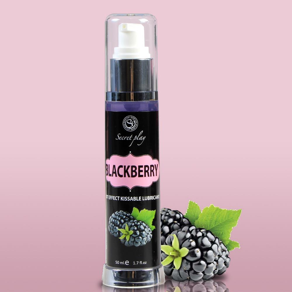 Lubrifiant Secret Play Blackberry Warming Kissing 50 ml