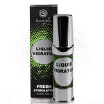 Lubrifiant vibrant Fresh Secret Play cu mentă 15 ml