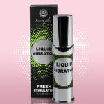 Lubrifiant vibrant Fresh Secret Play cu mentă 15 ml