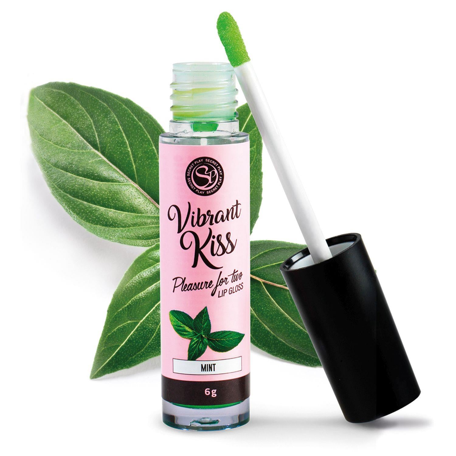 Luciu de buze Secret Play Vibrant Kiss cu mentă
