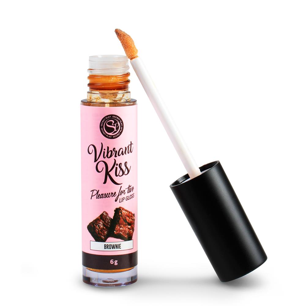 Luciu de buze Vibrant Kiss Brownie Secret Play