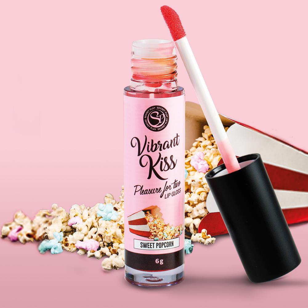 Luciu de buze Vibrant Kiss Sweet Popcorn Secret Play