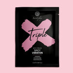 Gel unisex Triple X Secret Play 3 în 1 2 ml
