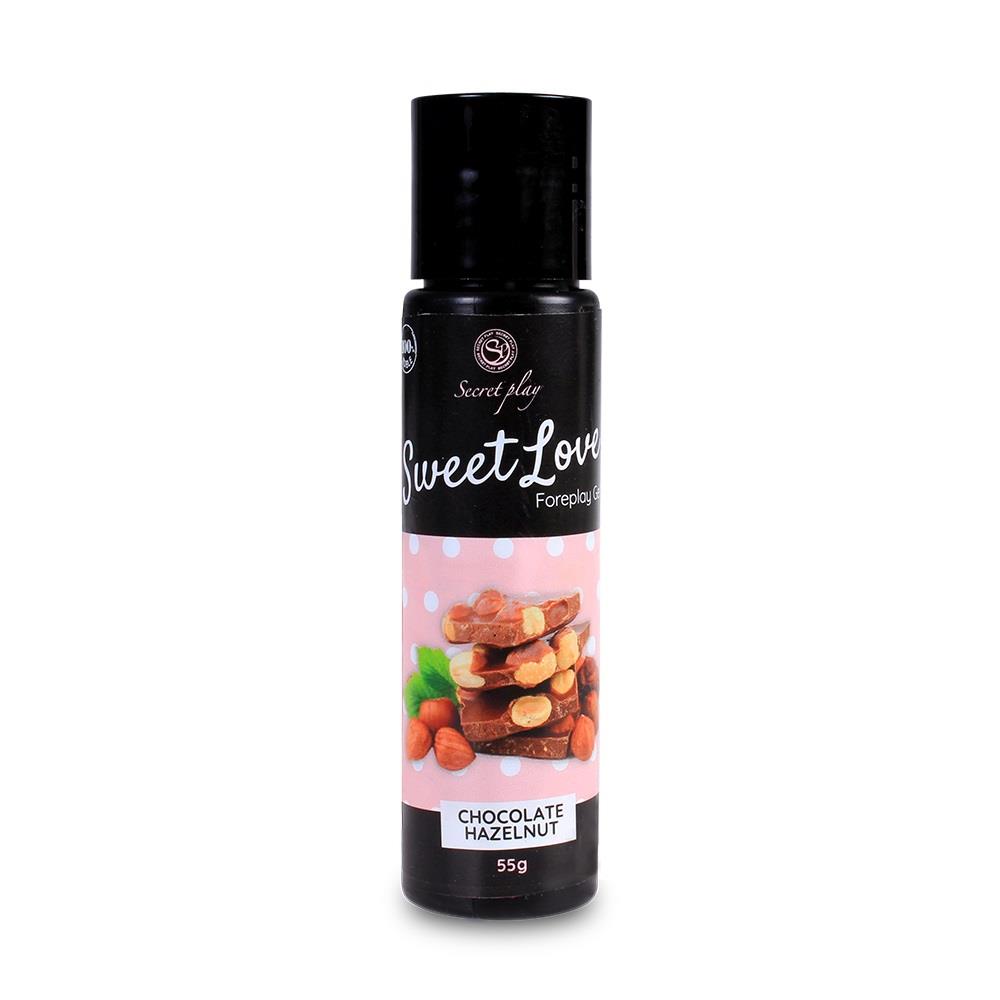 Gel comestibil Secret Play cu ciocolată și alune 60ml