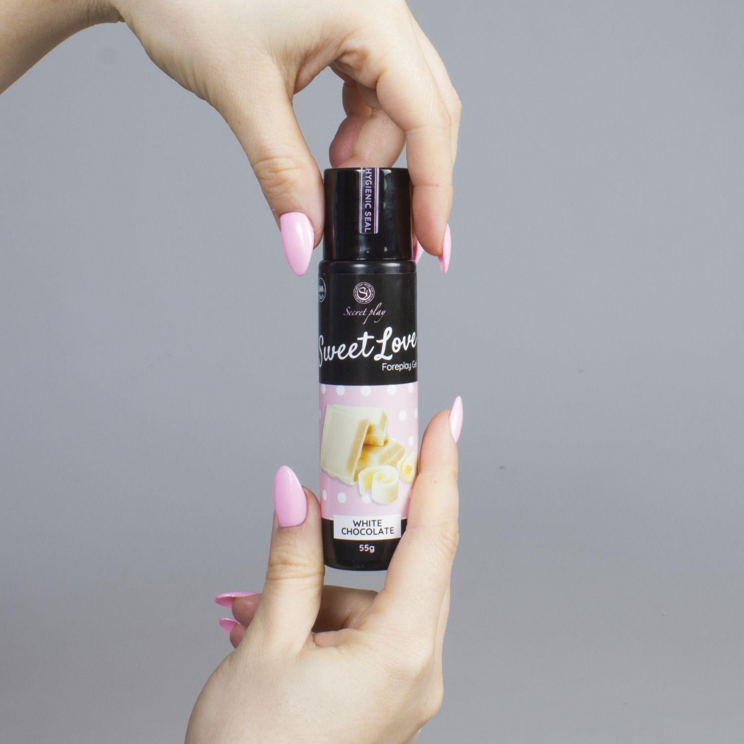 Gel aromat Secret Play Ciocolată albă 60 ml