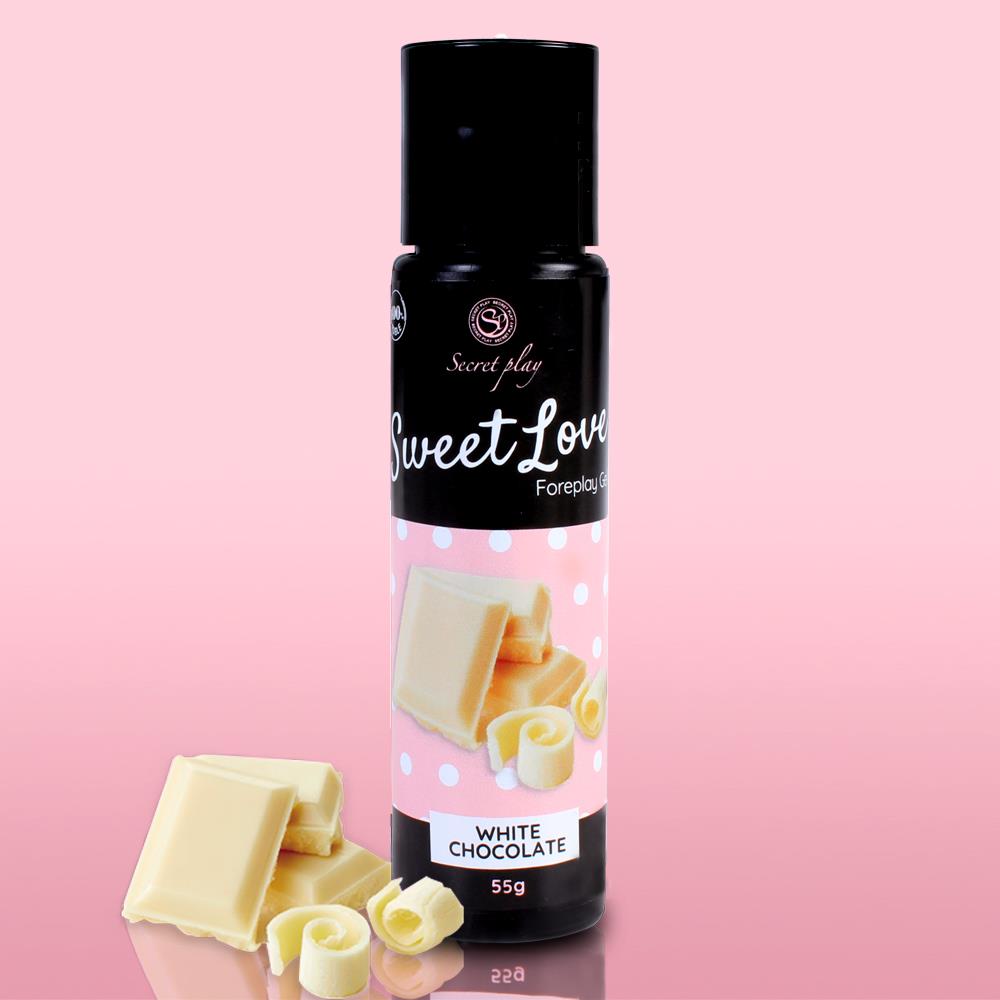 Gel aromat Secret Play Ciocolată albă 60 ml