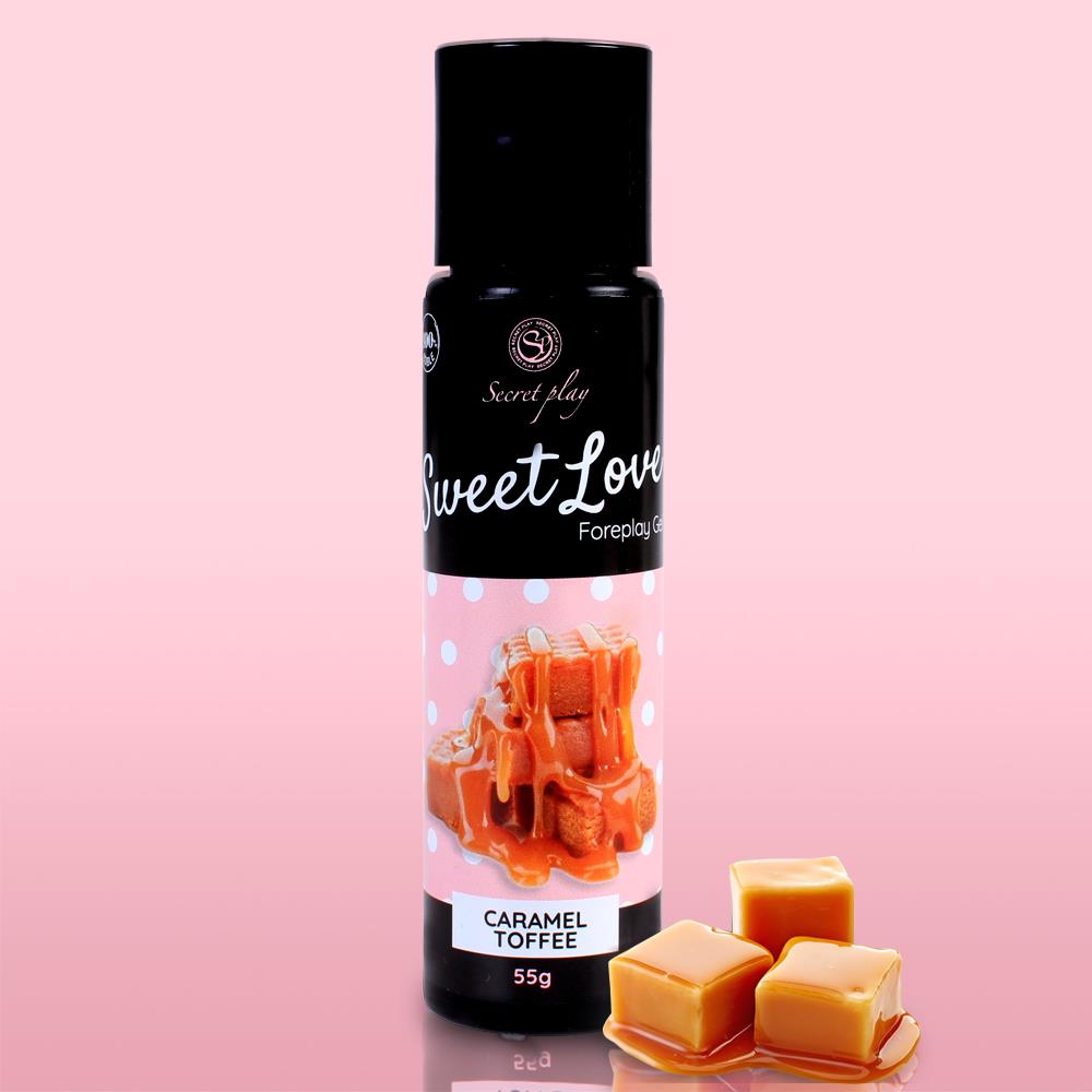 Gel comestibil Secret Play Caramel Toffee 60 ml