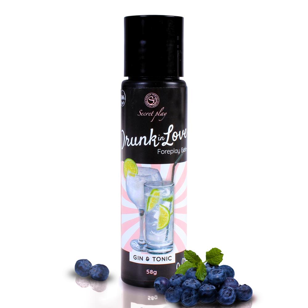 Balsam comestibil cu aromă de gin și tonic Secret Play 60 ml