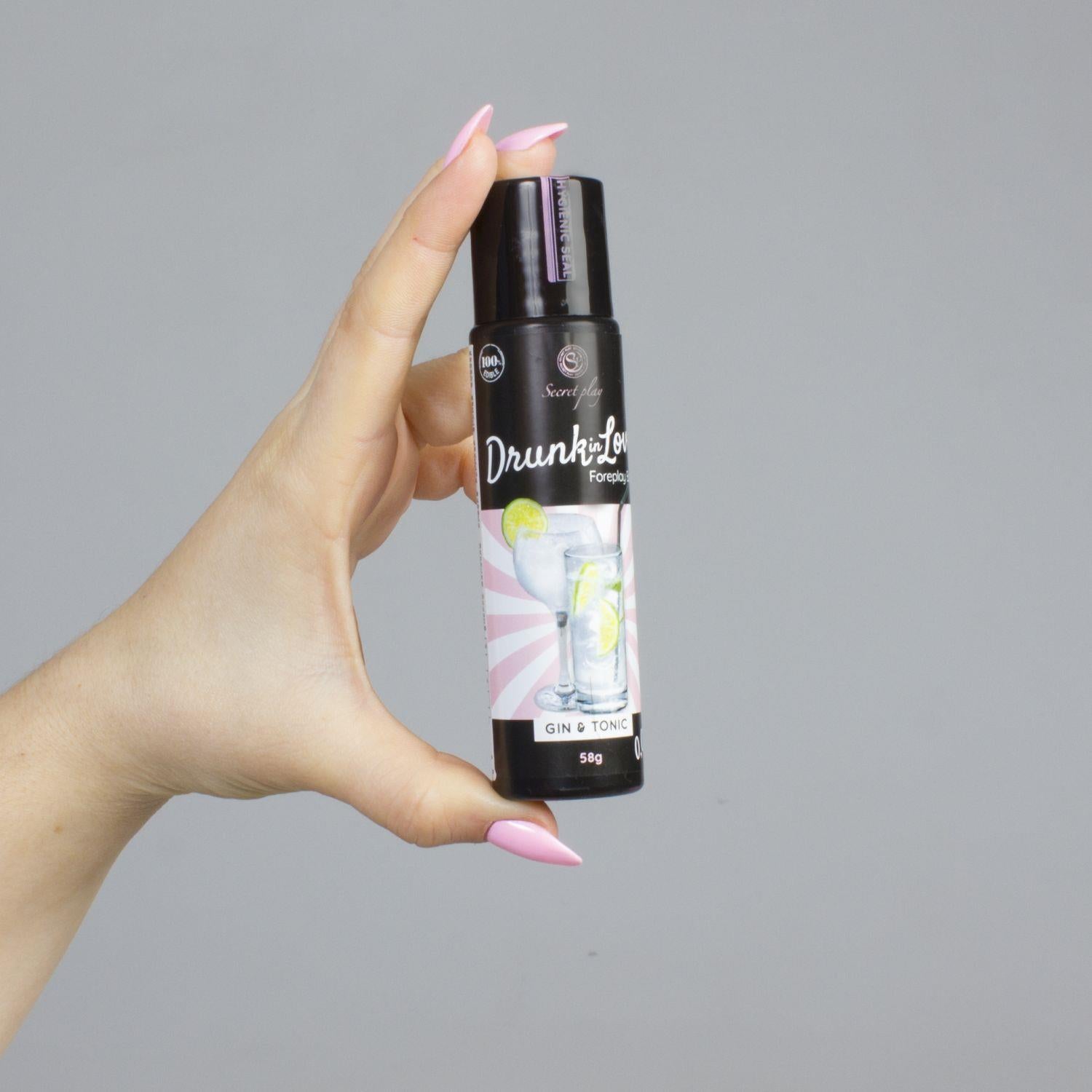 Balsam comestibil cu aromă de gin și tonic Secret Play 60 ml