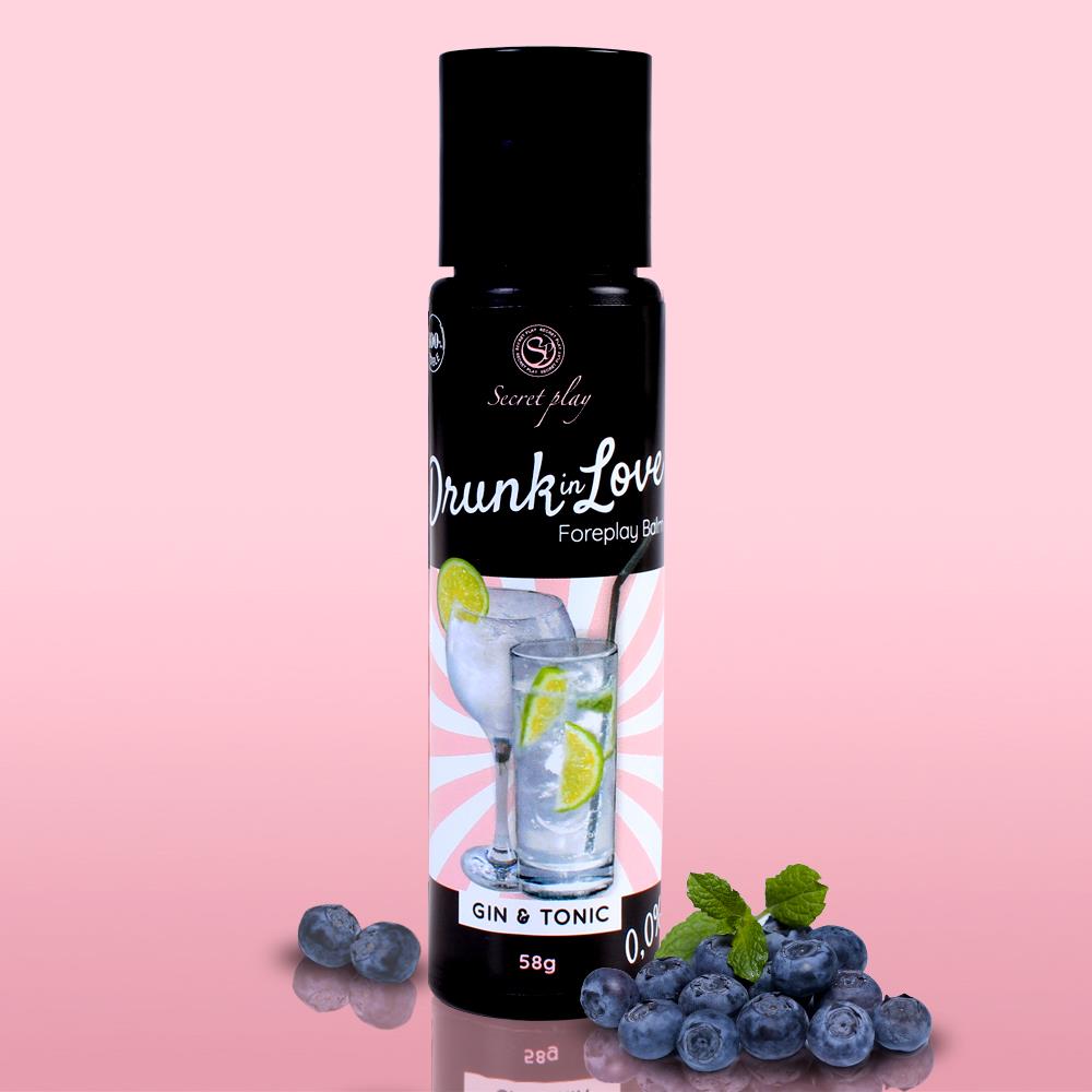 Balsam comestibil cu aromă de gin și tonic Secret Play 60 ml