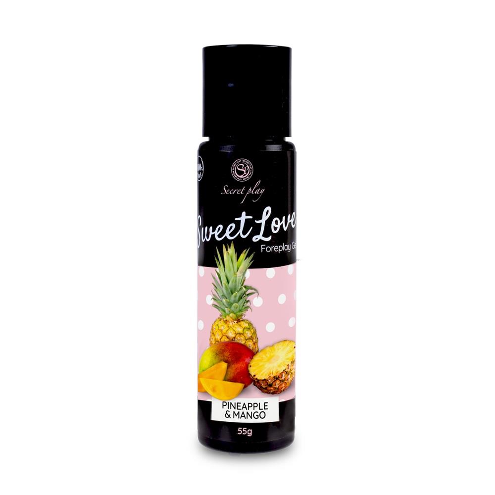 Gel comestibil Secret Play cu aromă de mango și ananas 60ml