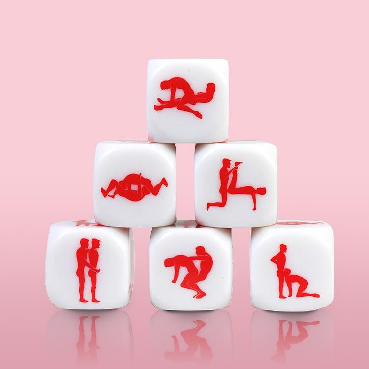 Cuburi de joc secrete Gay Kamasutra 25mm