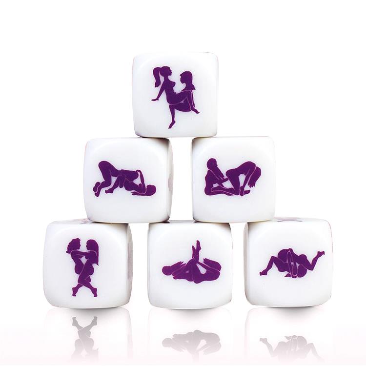 Cuburi de joc secrete Kamasutra lesbiană 25 mm