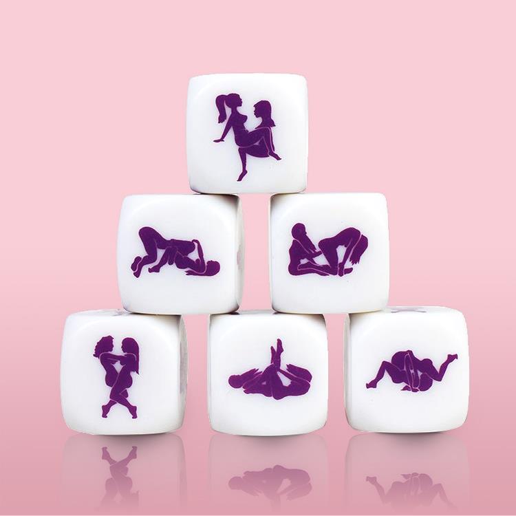 Cuburi de joc secrete Kamasutra lesbiană 25 mm