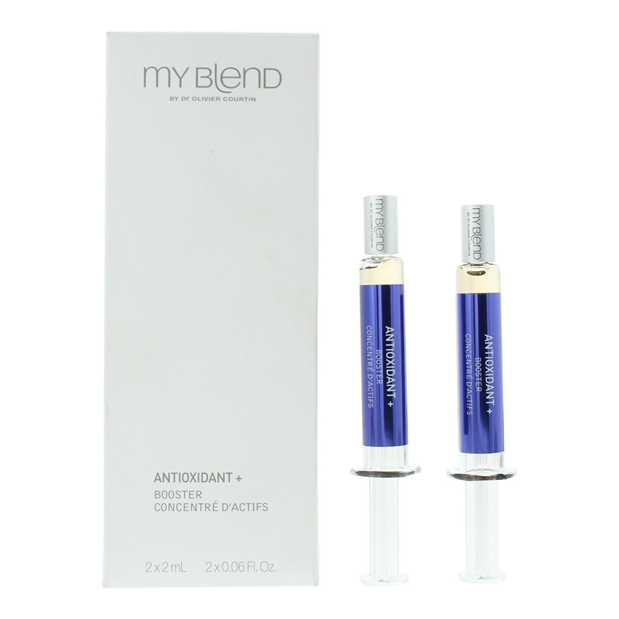 Set Duo, Clarins, My Blend, Antioxidant, Concentrează-te, Pentru față, 2 buc, 2 ml
