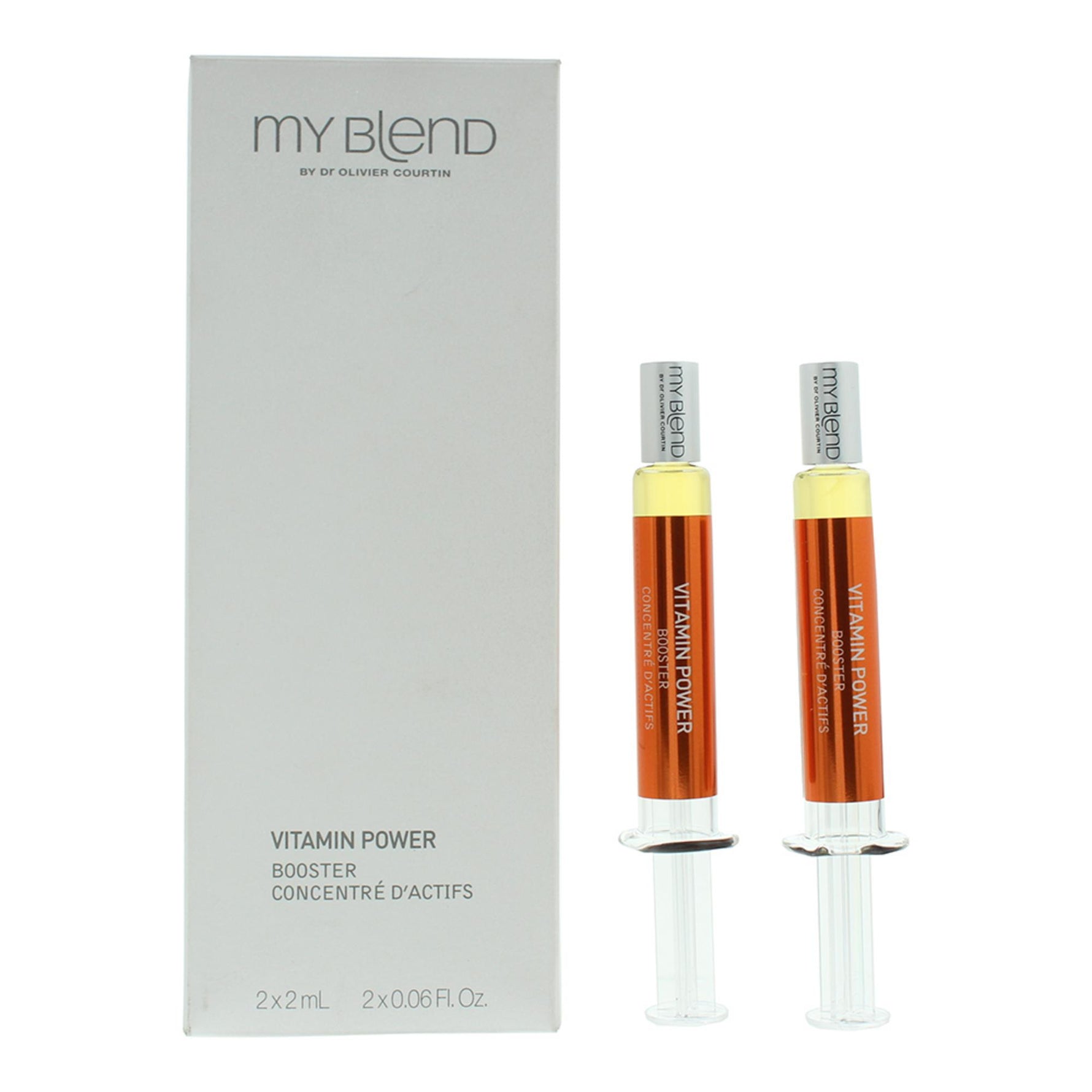 Set Duo, Clarins, My Blend, Vitamine, Creștere, Concentrează-te, Față, 2 buc, 2 ml