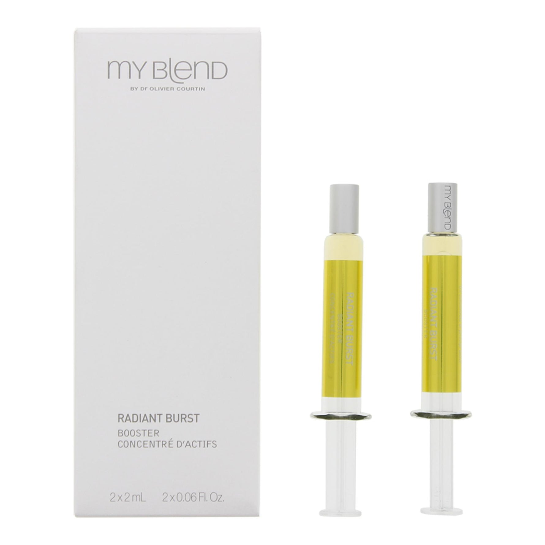 Set Duo, Clarins, My Blend, Radiant, Concentrează-te, Pentru față, 2 buc, 2 ml