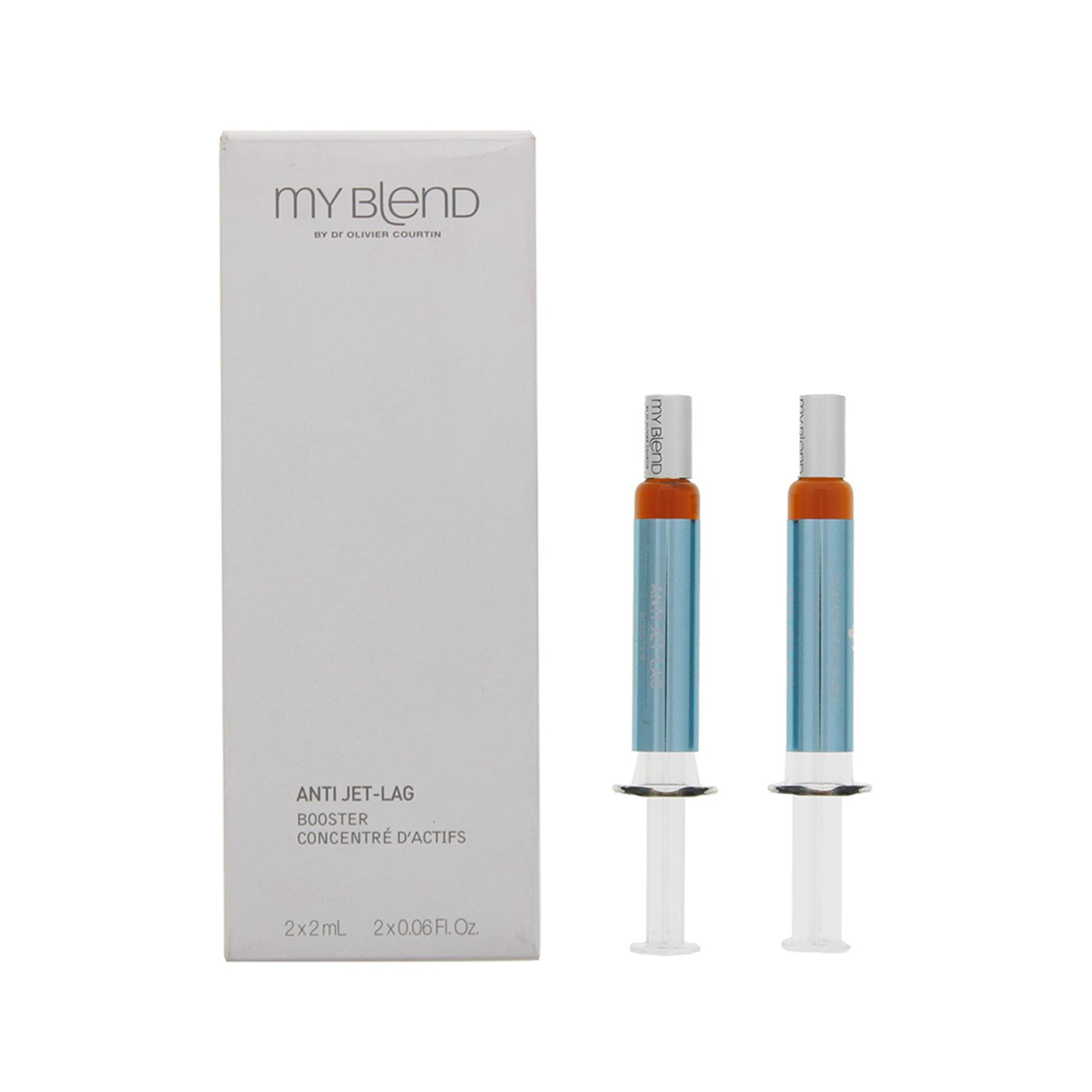 Set Duo, Clarins, My Blend, Extracte botanice, Revitalizare, Concentrează-te, Față, 2 buc, 2 ml