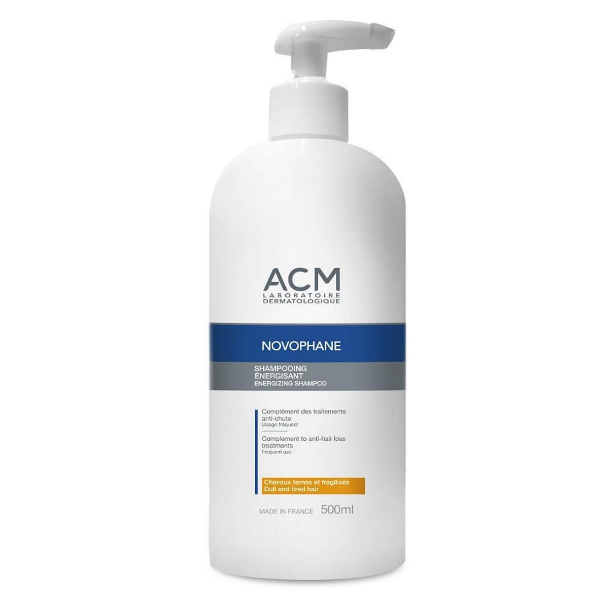 Laboratoire ACM, Novophane, Șampon pentru tratamentul părului, Energizant, Amendă, 500 ml