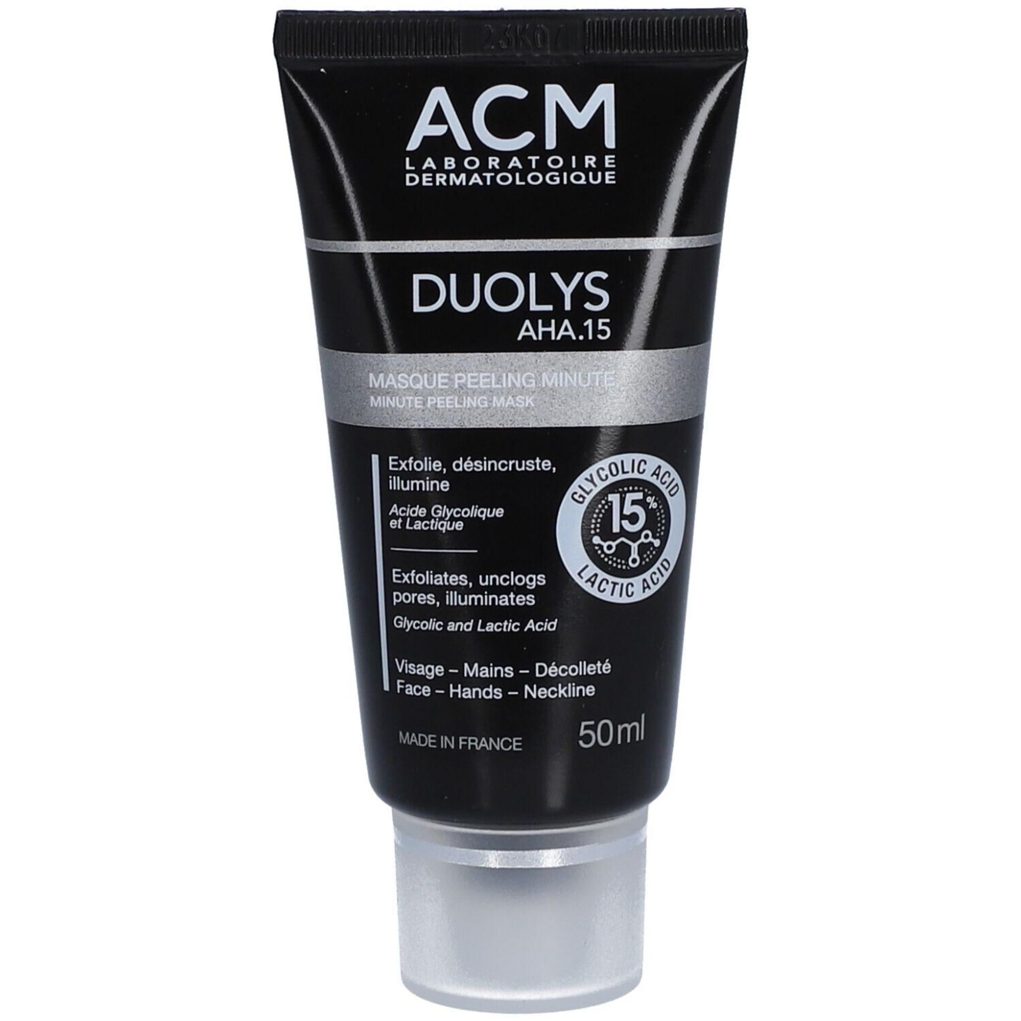 Laboratoire ACM, Duolys, AHA, Exfoliere, Mască peel-off, Pentru față, 50 ml
