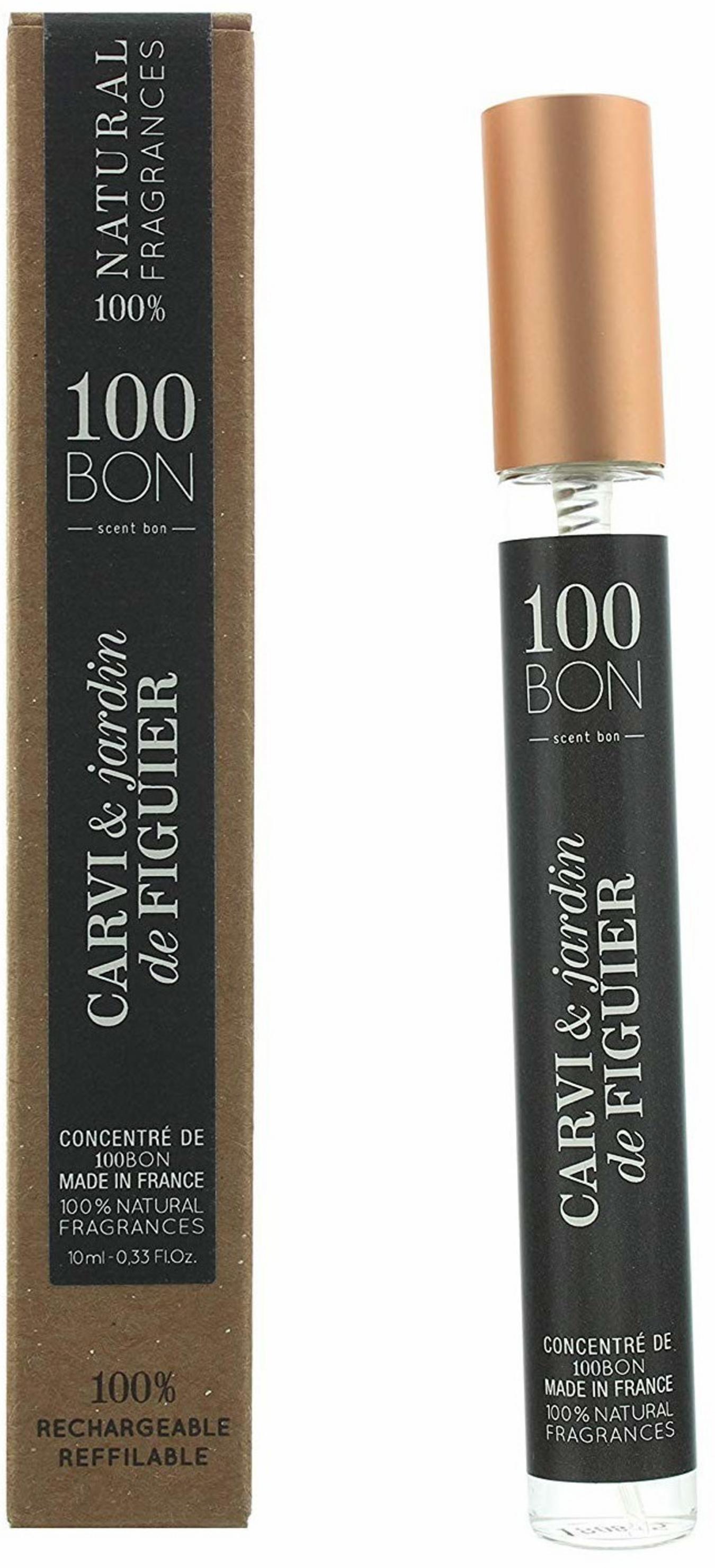 100 Bon, Carvi & Jardin de Figuier, Apă de parfum, Unisex, Reincărcabilă, 10 ml