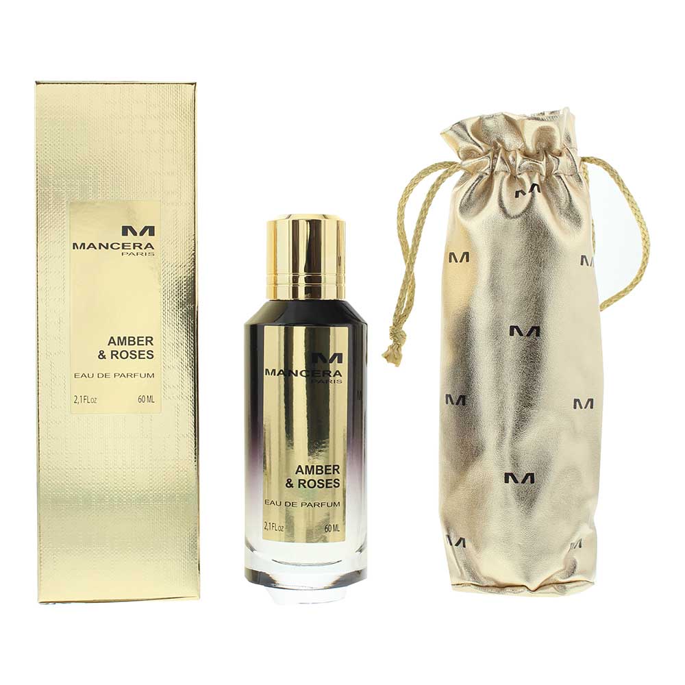 Mancera, Amber & Roses, Apă de parfum, Unisex, 60 ml