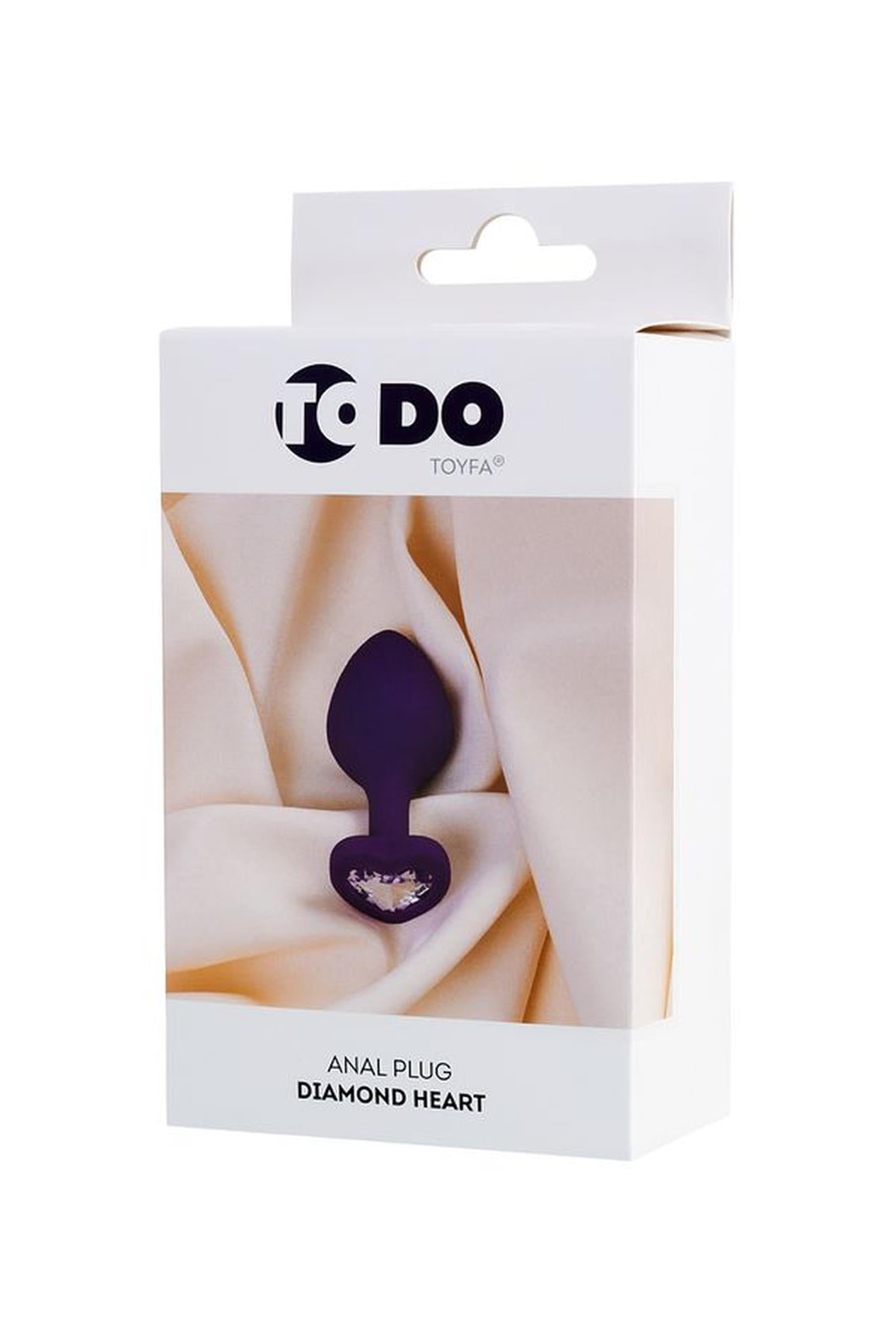 Plug anal Diamond Heart ToDo de la TOYFA