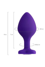 Plug anal Diamond Heart ToDo de la TOYFA