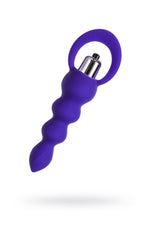 Dop anal din silicon Twisty violet 14 cm