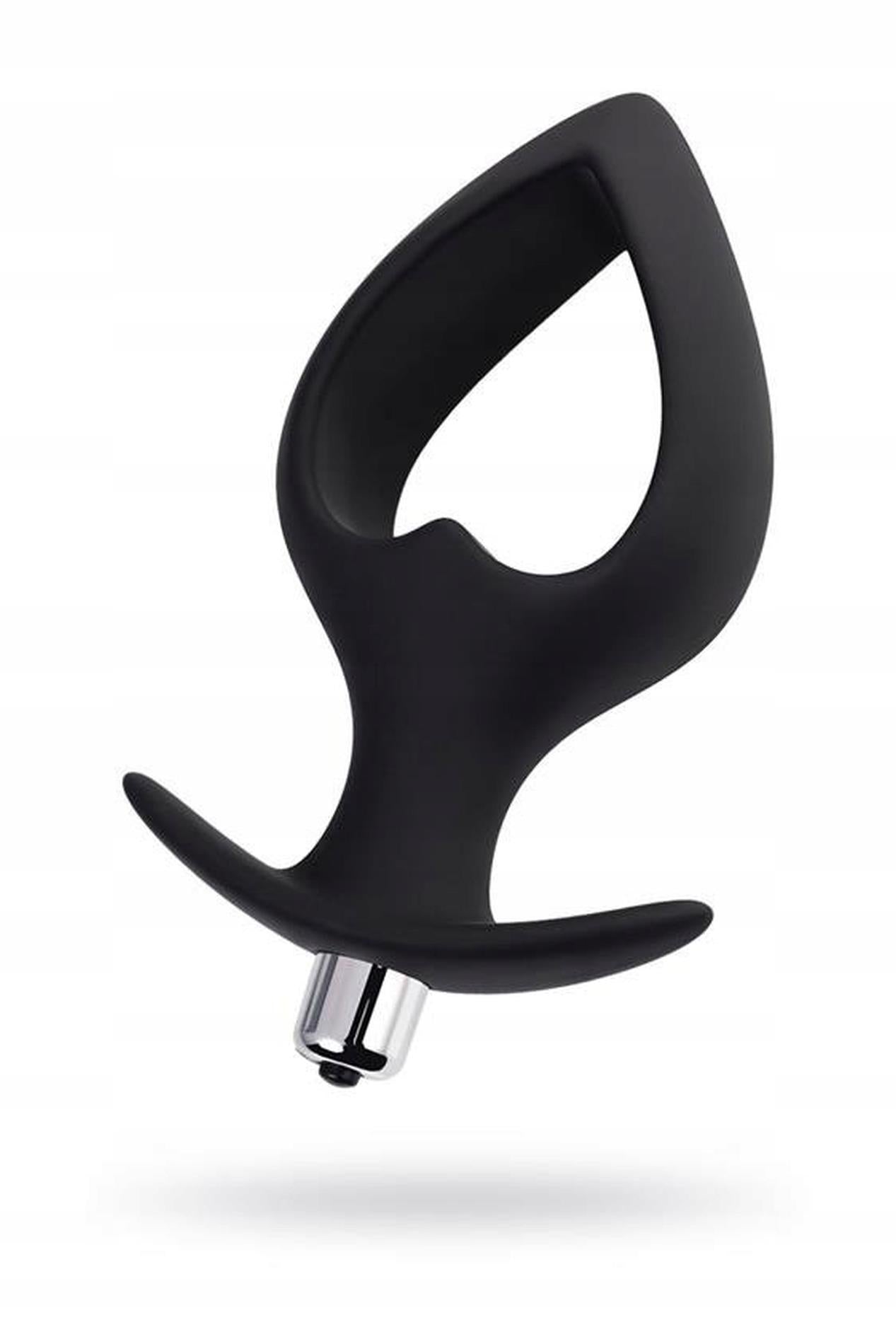 Dop anal vibrant Cordis POPO Pleasure, silicon, negru