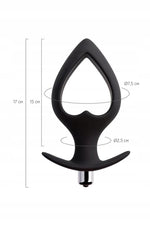 Dop anal vibrant Cordis POPO Pleasure, silicon, negru