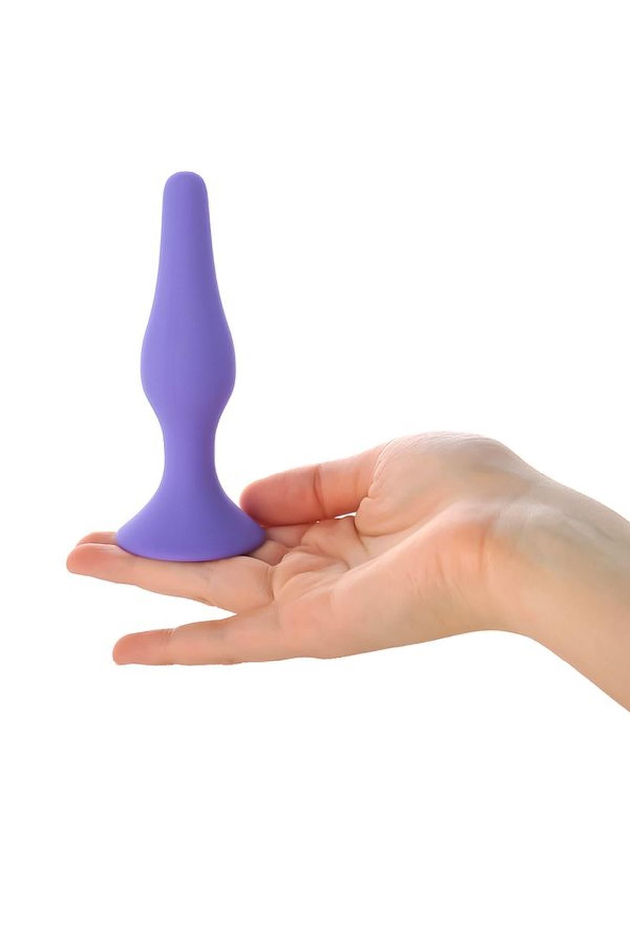 Dop anal din silicon A Toys, violet