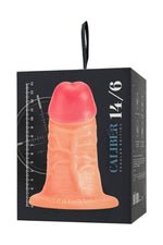 Dildo realist de calibru, culoarea pielii, 14 cm, 6 cm