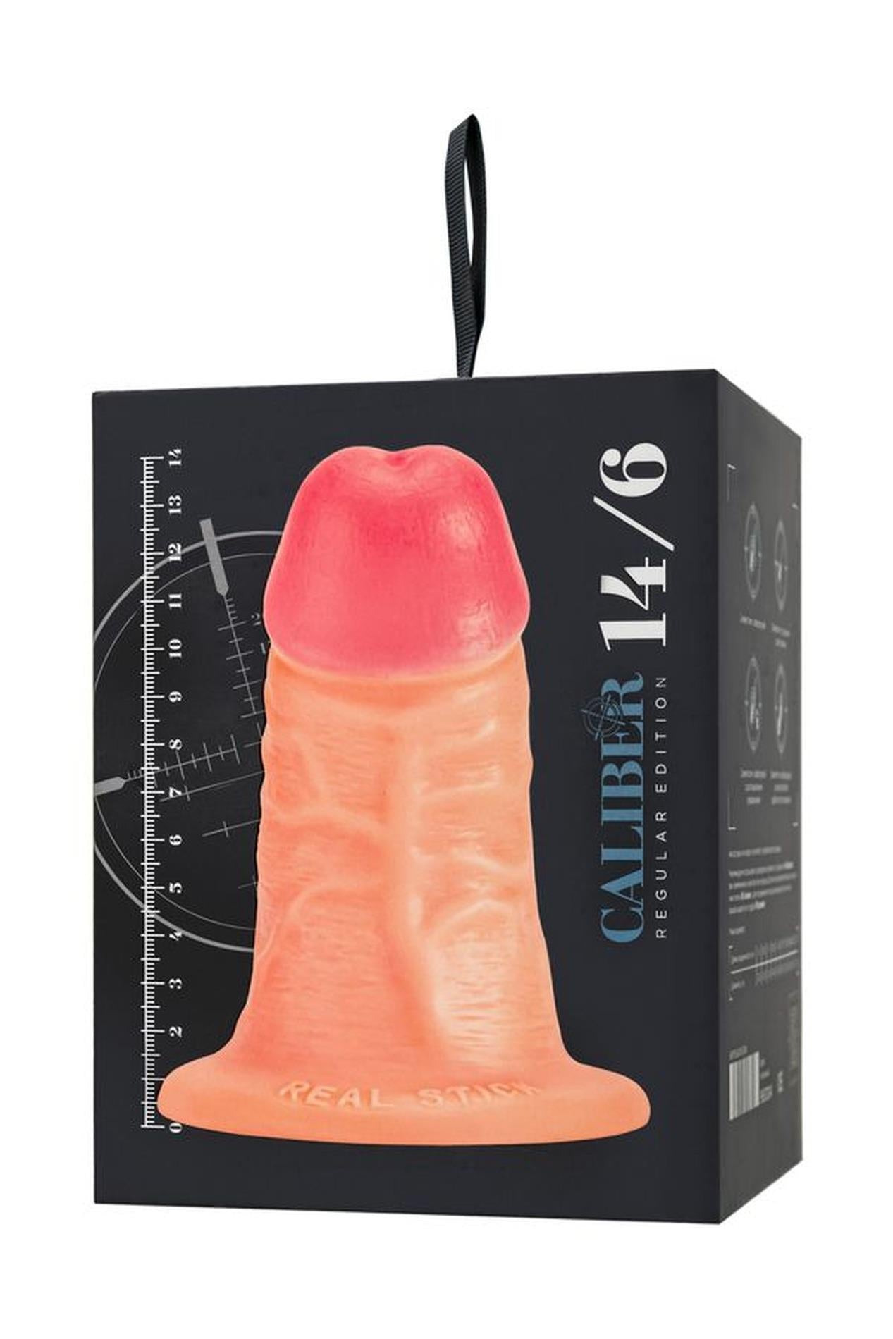 Dildo realist de calibru, culoarea pielii, 14 cm, 6 cm
