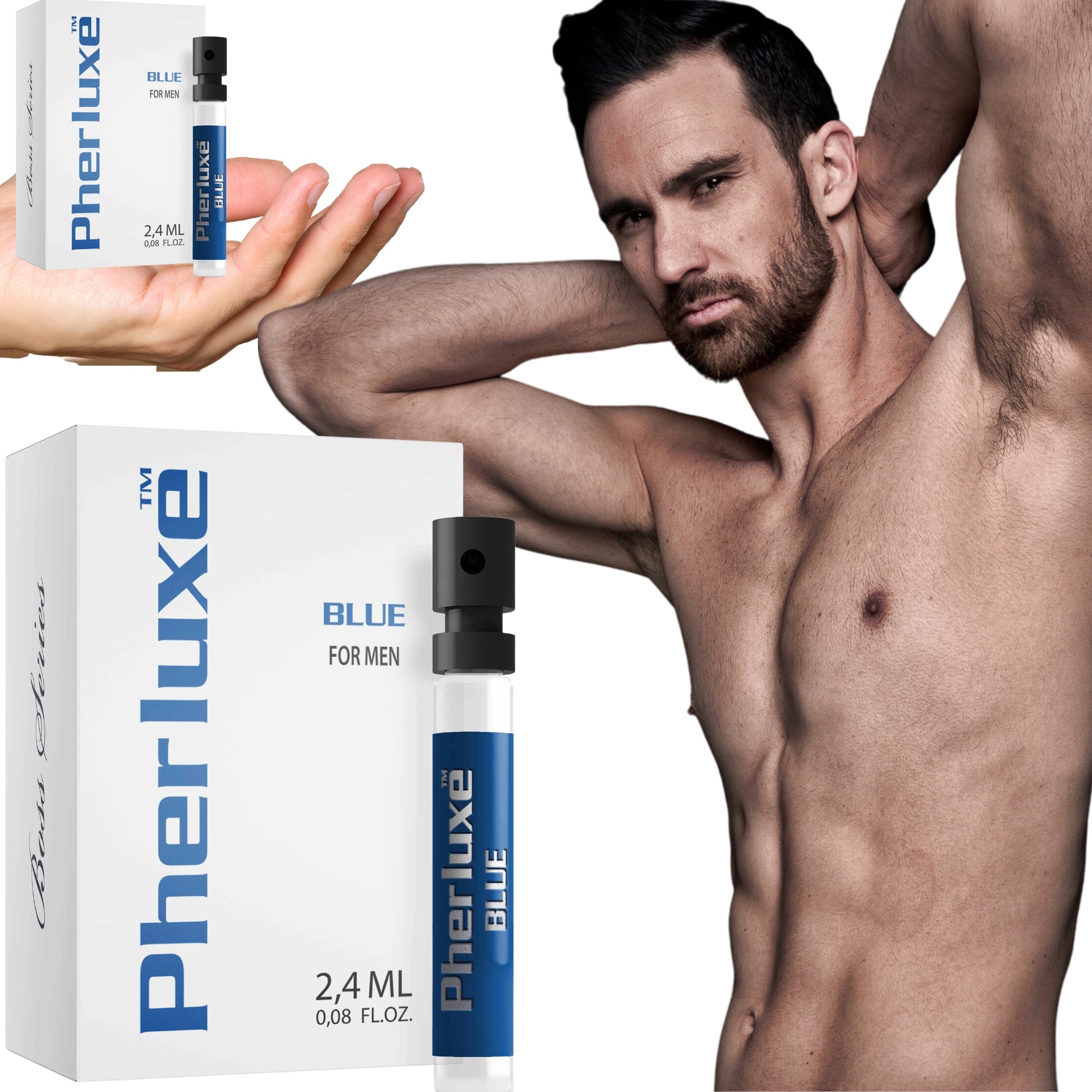 Feromoni masculini Pherluxe Blue 2,4 ml