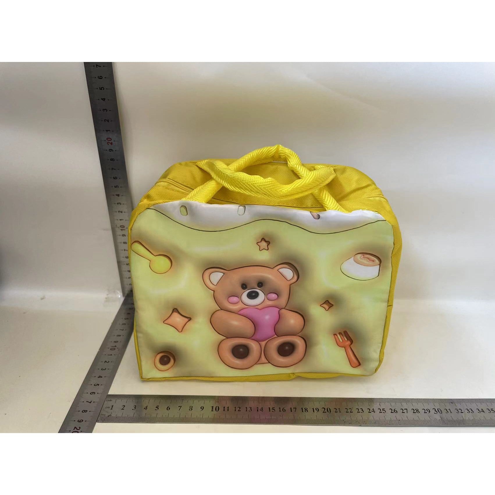 Geantă Frigorifică, Flippy, cu Desene Animate 3D, Portabilă pentru Copii, de Prânz, din Pânză Oxford, 23x13x19 cm,