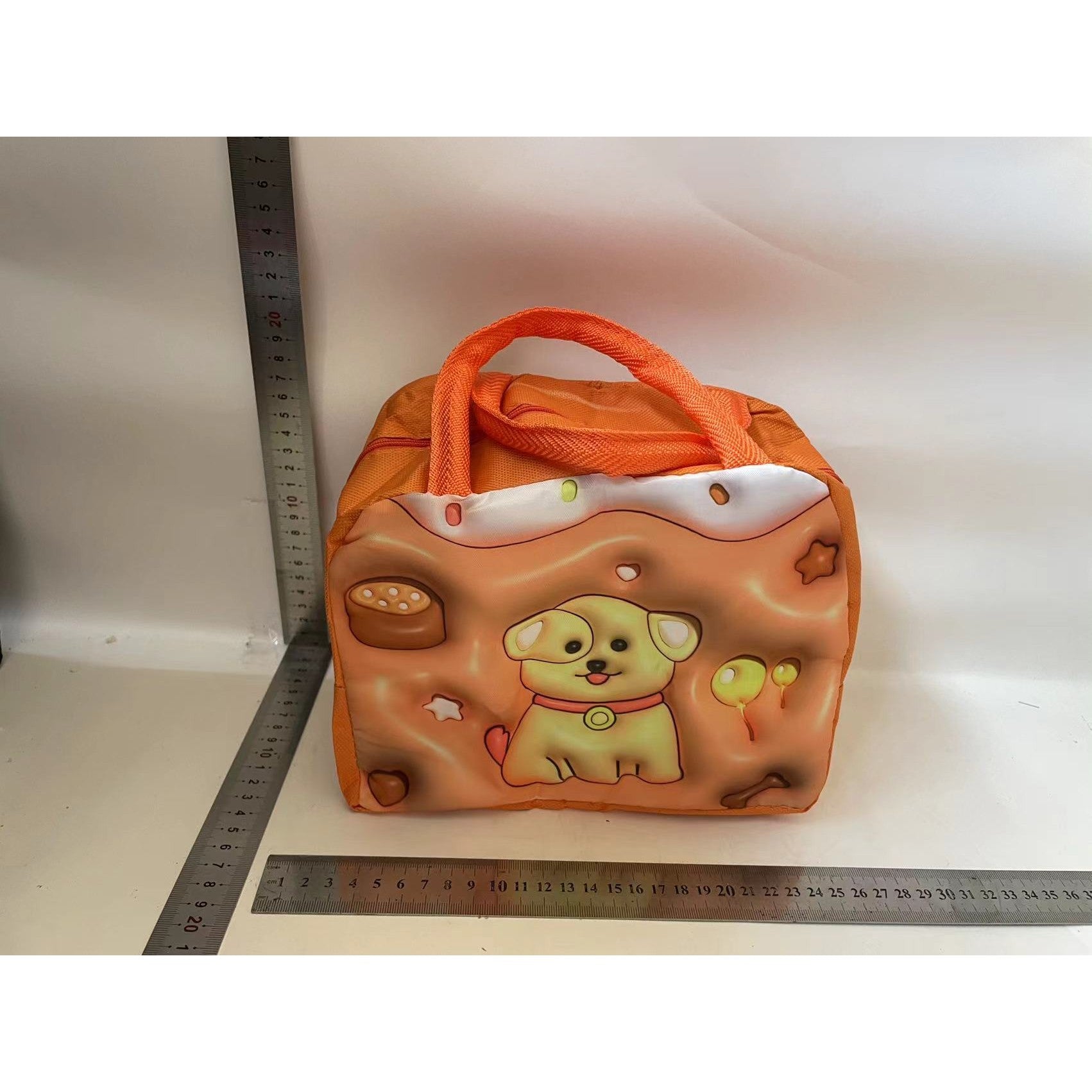 Geantă Frigorifică, Flippy, cu Desene Animate 3D, Portabilă pentru Copii, de Prânz, din Pânză Oxford, 23x13x19 cm,