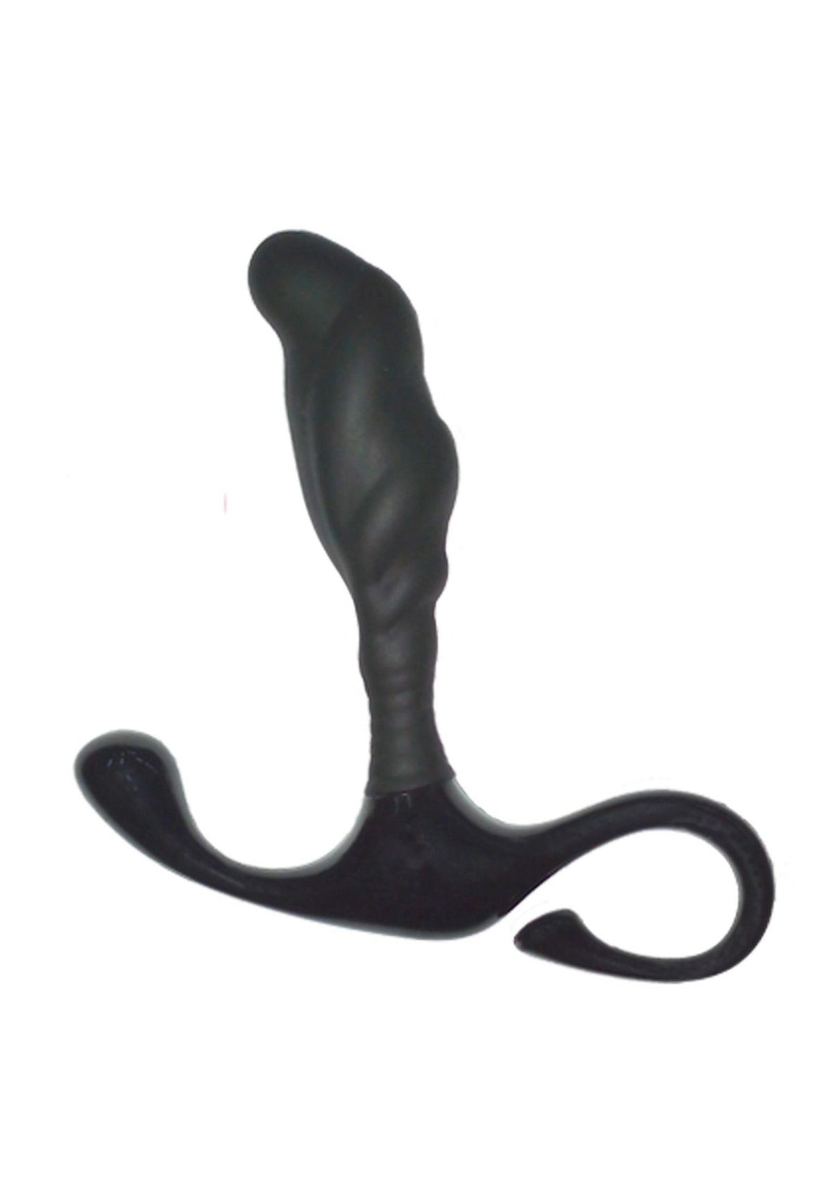 Aparat de masaj pentru prostată Alive din silicon, negru, 10 cm