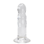 Dildo cu ventuză Alive Gallant Jelly S03, translucid, 14 cm