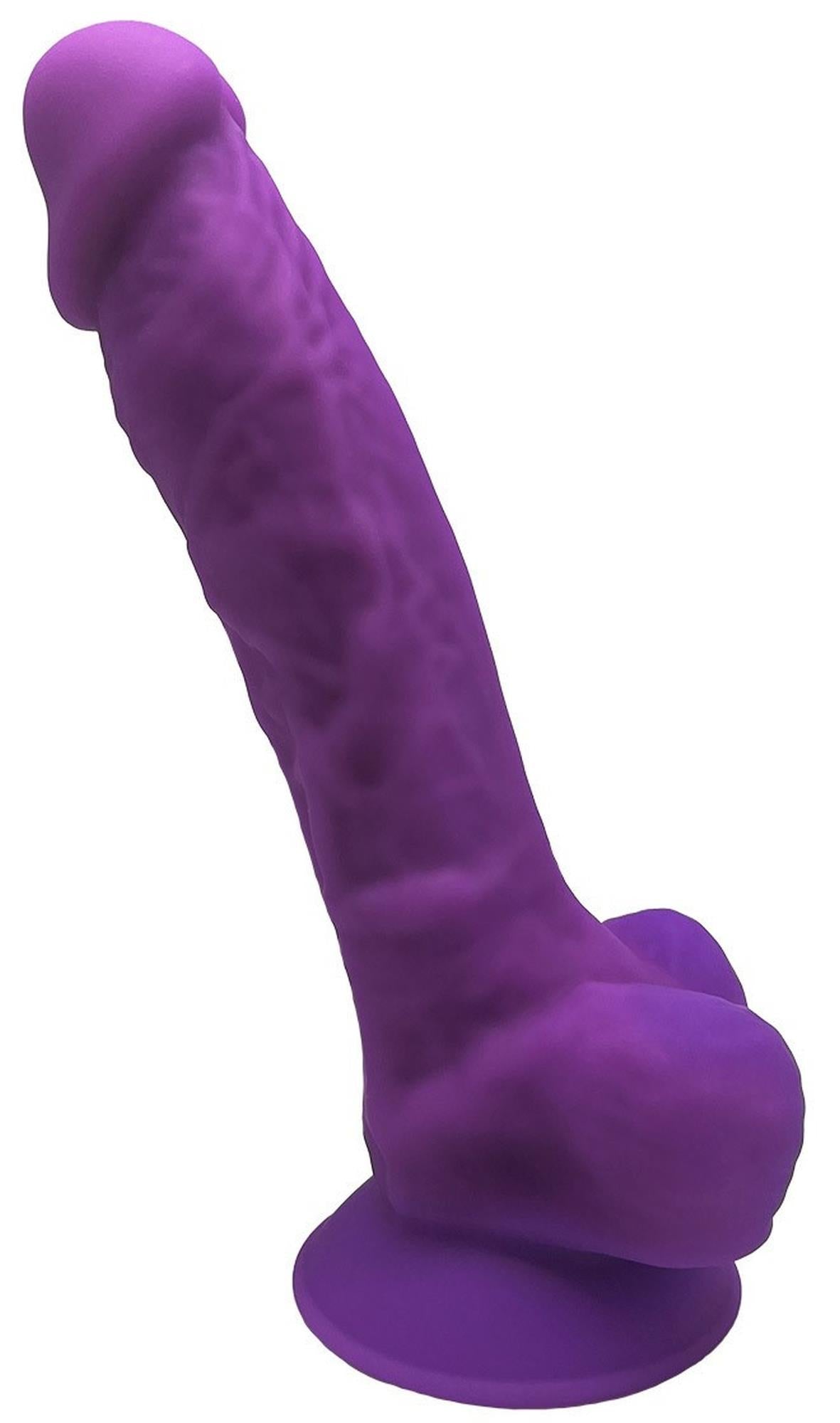 Dildo realist Silexd violet 17,5 cm