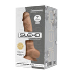 Dildo realist Silexd Model 1 caramel 17 cm
