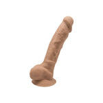 Dildo realist Silexd Model 1 caramel 17 cm