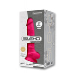 Dildo realist din silicon Silexd roz 20 cm