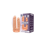 Vibrator dublu din silicon Silexd cu ventuză USB