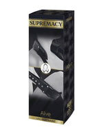 Cravată reglabilă pentru coapsă și gât Supremacy Alive, neagră