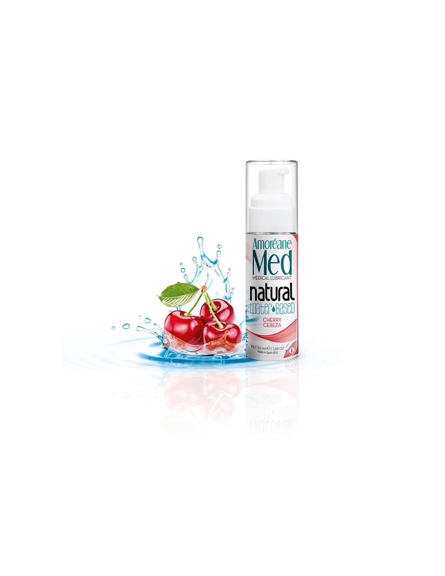 Lubrifiant pe bază de apă Amoreane Cherry 50 ml