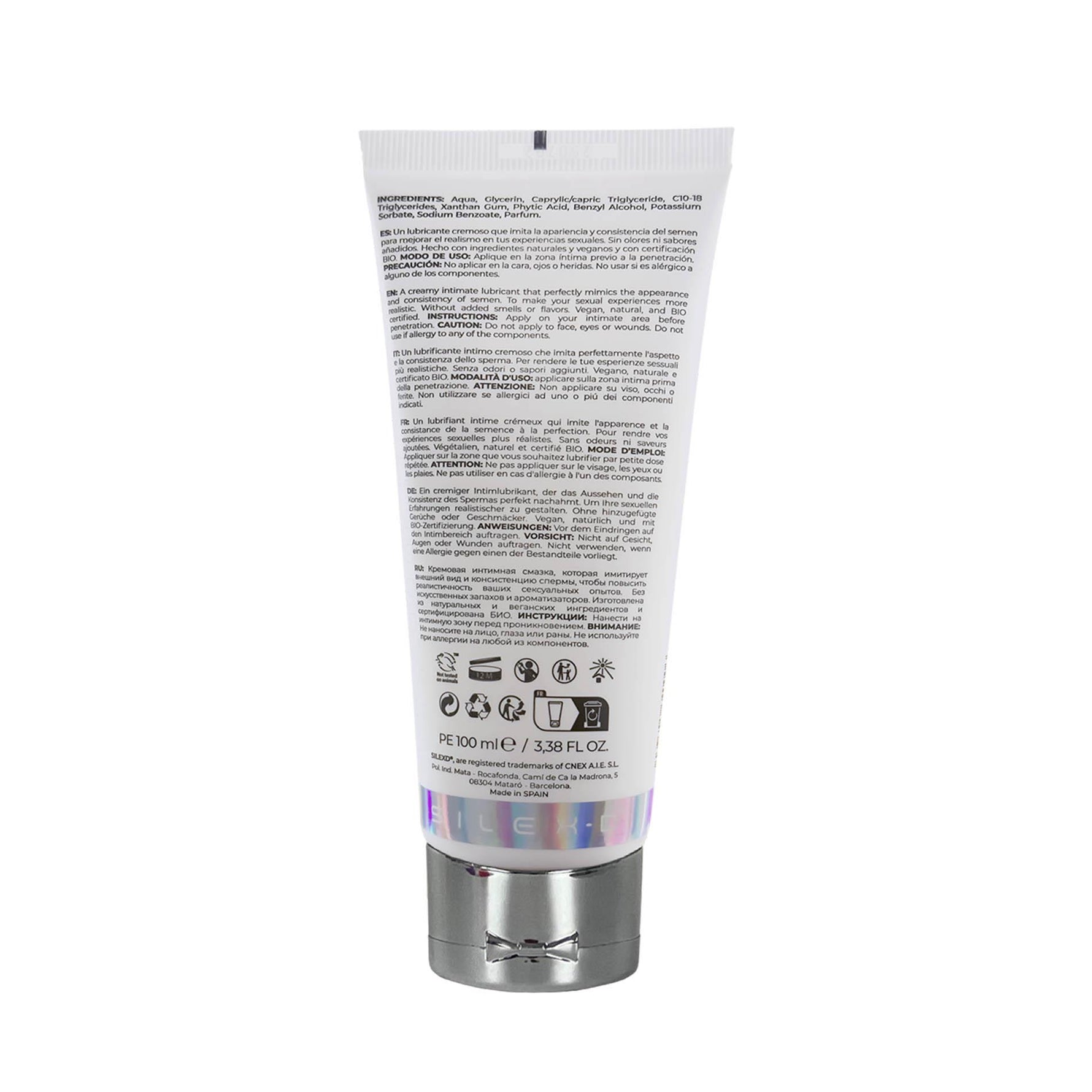 Lubrifiant Milky Bio Silexd 100ml